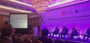 Выступление Михаила Кузнецова на заседании круглого стола ОЭСР по корпоративному управлению